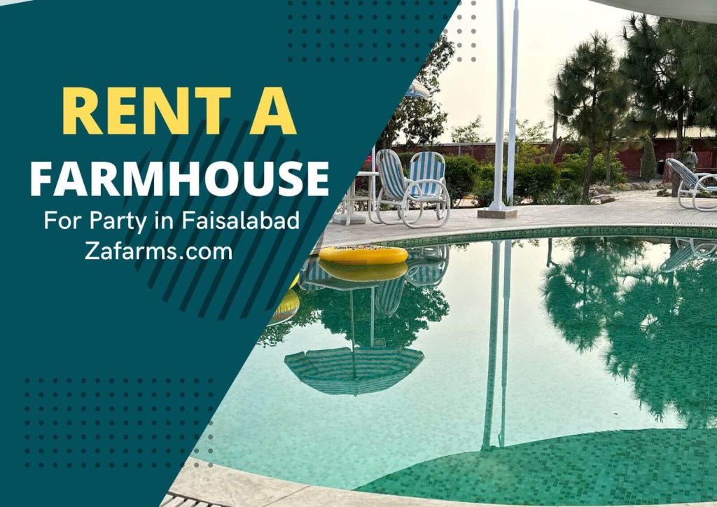 Rent a Farmhouse for party in Faisalabad
