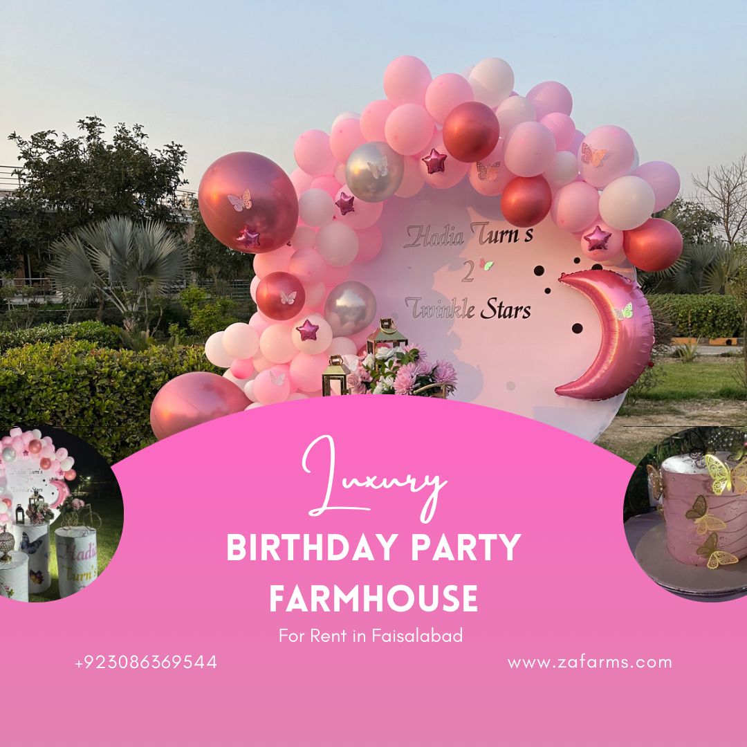 Beautiful farmhouses for party rent